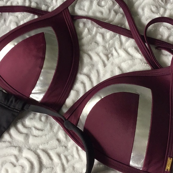 Lot of 3 Bikini Tops Victorias Secret & DOLL Swimwear Small - Picture 4 of 14